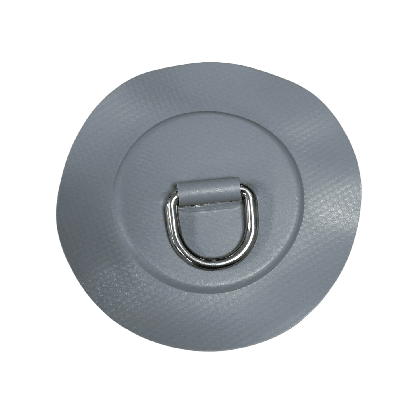 Z2710 D-ring 25mm medium grijs pvc ronde patch