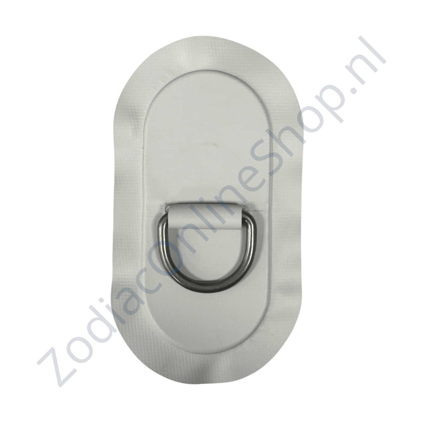 D-ring Ovaal lichtgrijs PVC 53mm Z60351