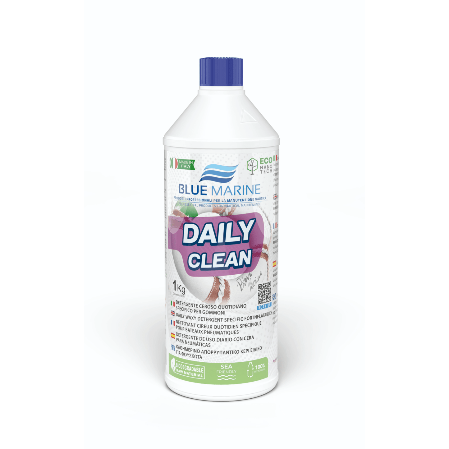 Blue Marine Daily Clean - shampoo met wax voor rubberboten