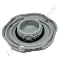 Z67395 - Zodiac afsluitdop ventiel grijs - nieuwe type - met logo