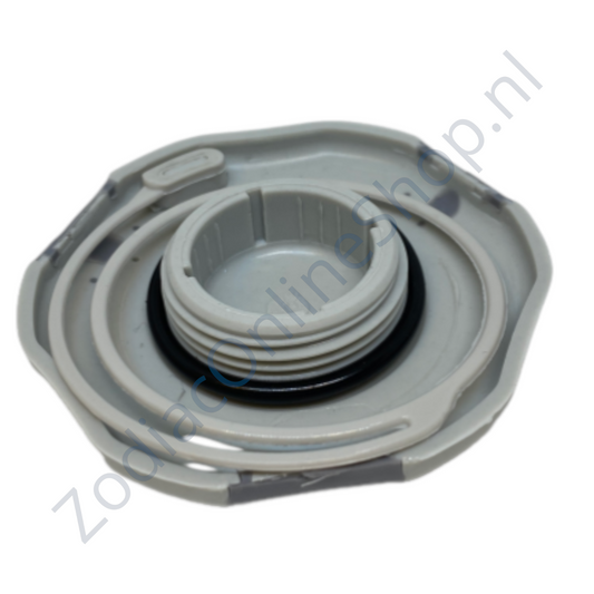 Z67395 - Afsluitdop - half verzonken ventiel grijs - nieuw ventiel type