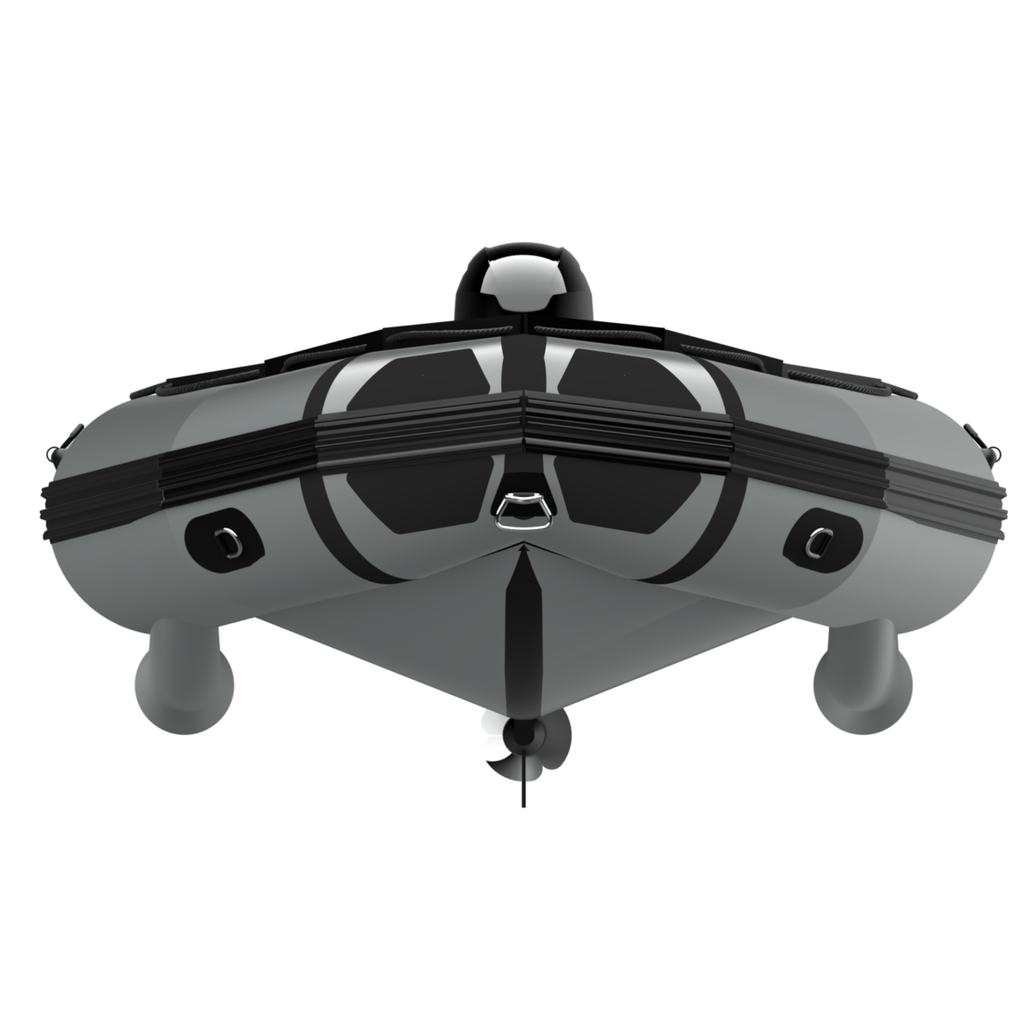 AKA Marine F59H-C 5,85m-neopreen-hypalon-grijs -heavy-duty-werkboot