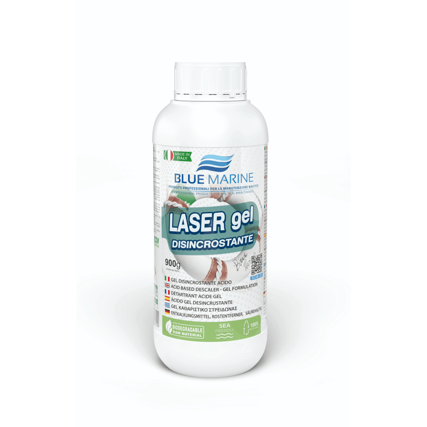 Laser Gel Blue Marine gelreiniger voor verwijderen van gele aanslag en oxidatie