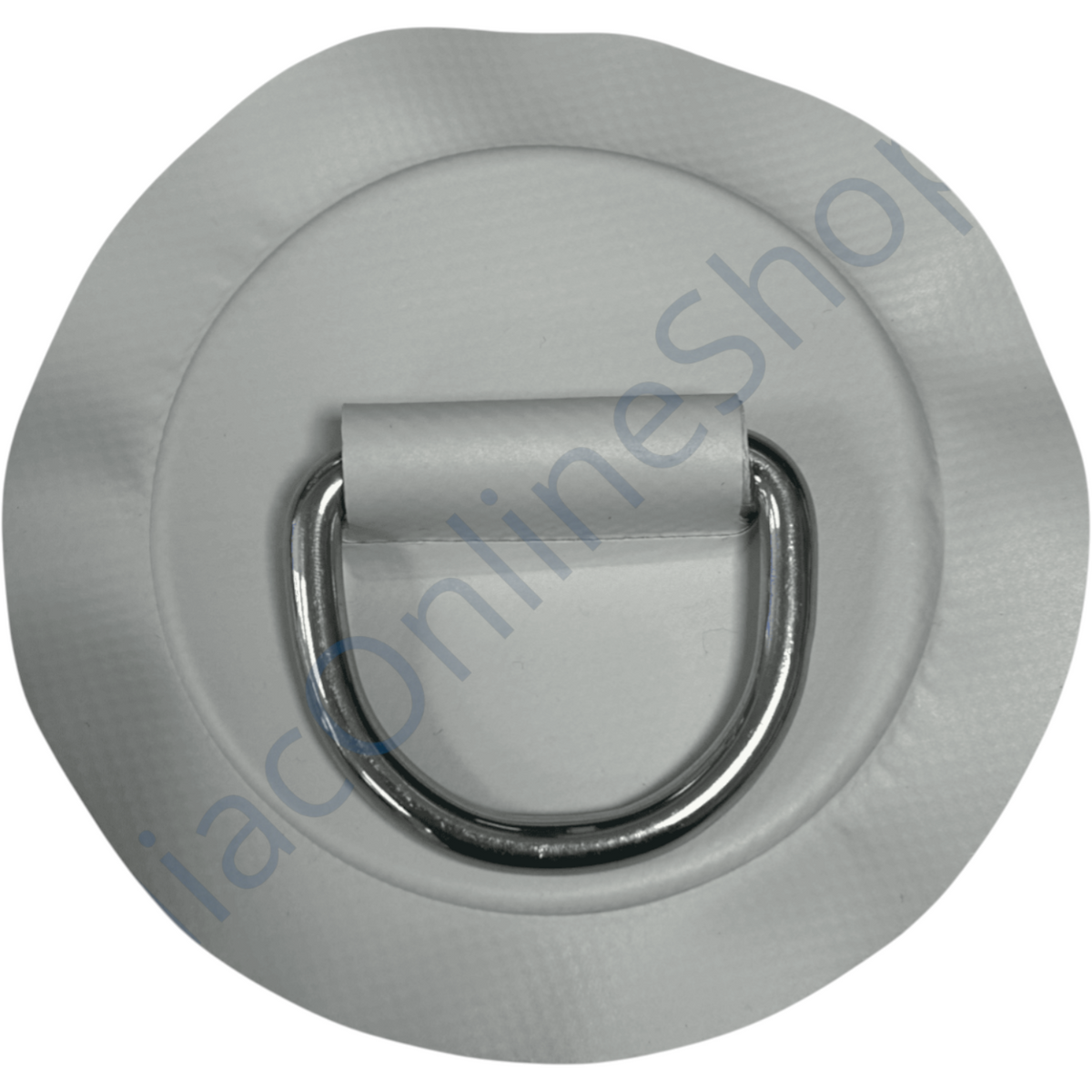 Z2303 D-ring 53mm Lichtgrijs ronde patch