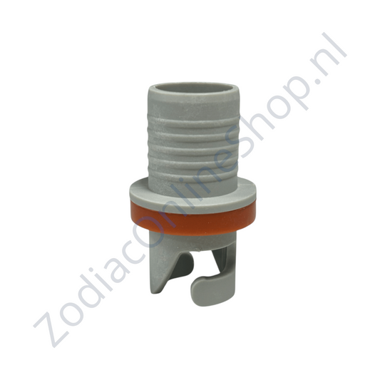 Zodiac verloopstuk voor pompslang bravo 2005 ventiel