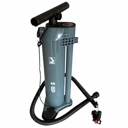 Handpomp rubberboot, kayak, kites, sup - dubbele-kamer