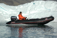 Bombard Commando C5 rubberboot met aluminium vlonderdelen en deelbare houten kiel