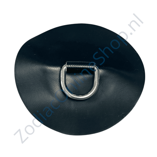 Zodiac D-ring Neopreen Hypalon Zwart 25mm - Z2331