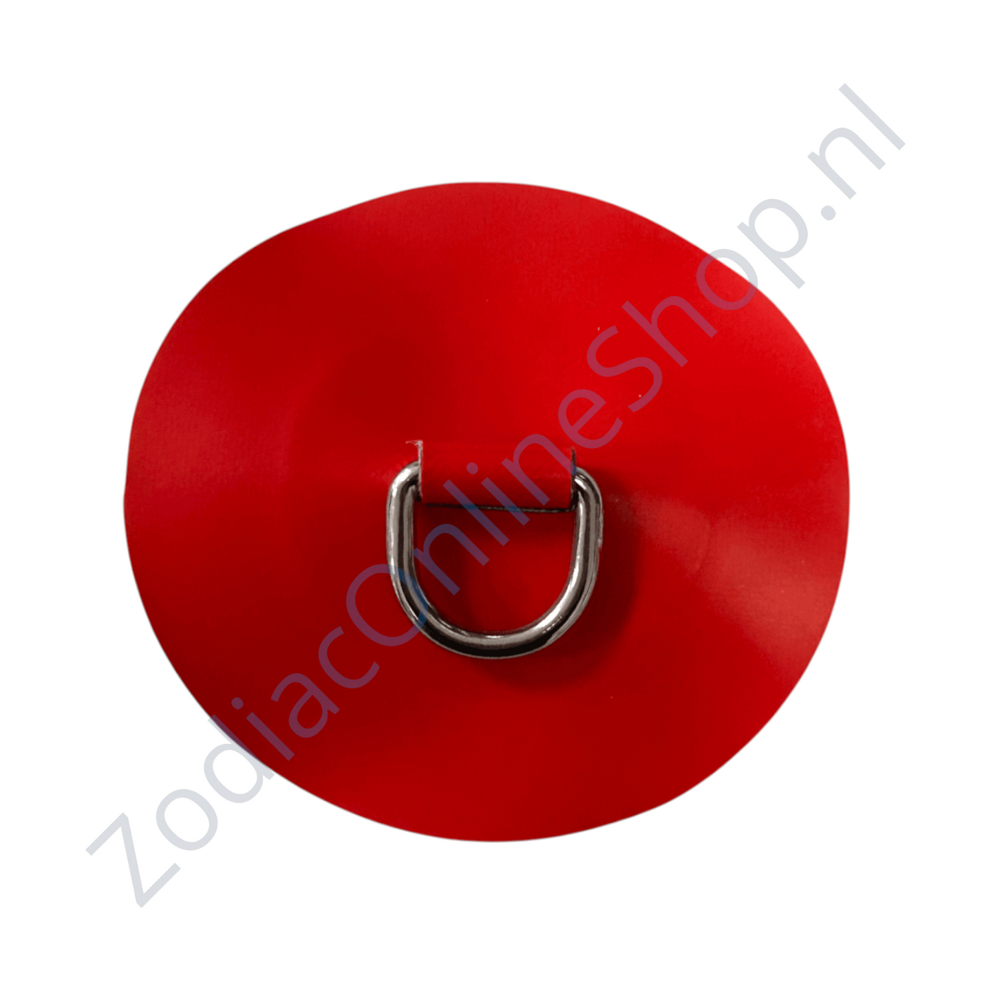 Zodiac Dring 25mm rond Neopreen rood