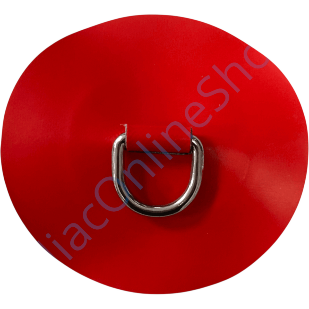 Zodiac Dring 25mm rond Neopreen rood