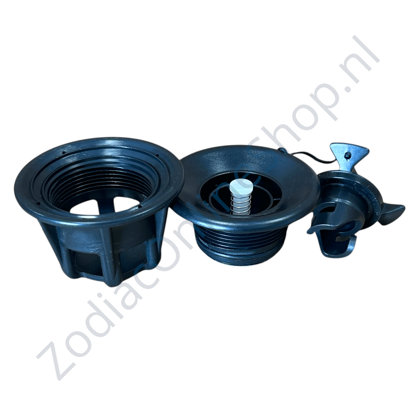 rubberbootventiel bravo 2005 -compleet - zwart - zodiac - Z67151