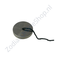 Zodiac Afsluitdop nickel plated Z2108