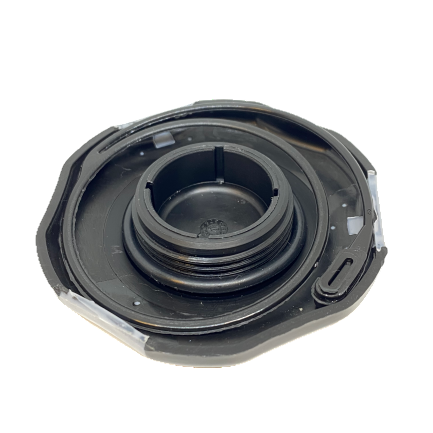 Z67300 - Endkappe - halbversenktes Ventil schwarz - neuer Ventiltyp