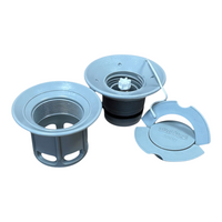 Zodiac Online Shop Bravo 2000-B082 grijs rubberbootventiel met afsluitdop voor diverse rubberboten