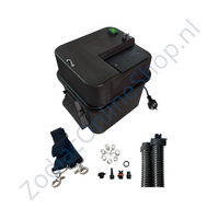 Zodiac Online Shop GE 1800 EL elektrische pomp in zwart met slang, ventieladapters en schouderriem voor opblaasboten