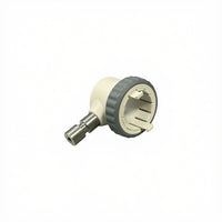 Zodiac Online Shop Z67502 grijze roeidol met RVS pin voor Zodiac en Bombard rubberboten