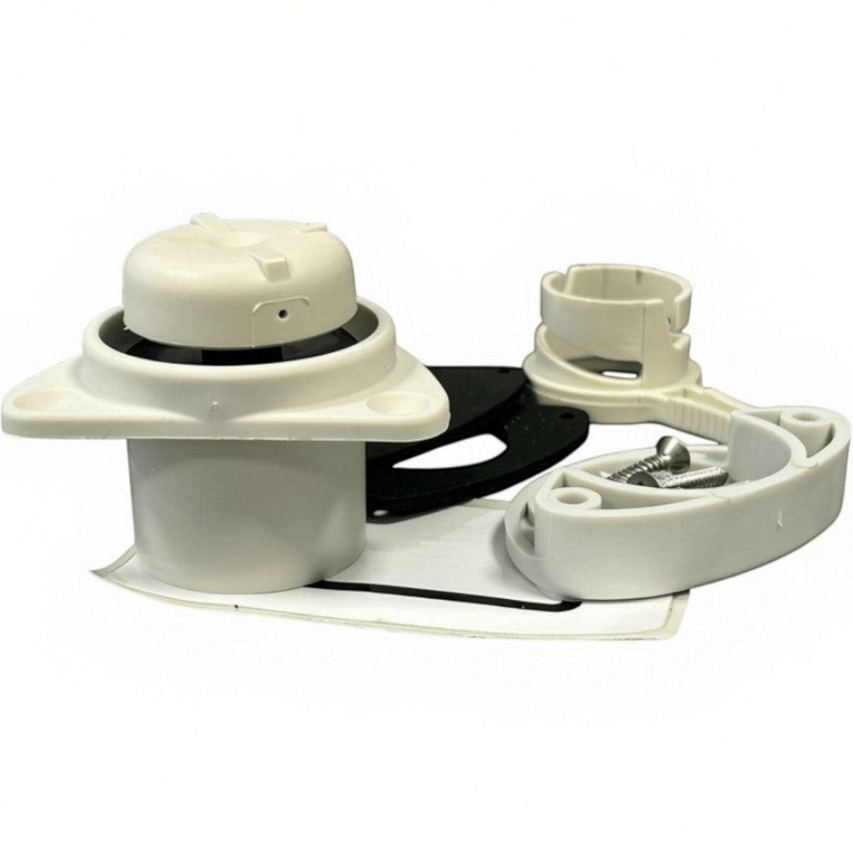 Zodiac Online Shop Z61083 grijze zelflozer kit met schuifsysteem inclusief pakkingen en schroeven voor rubberboten