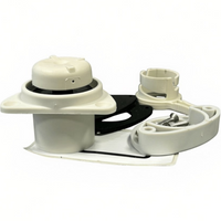 Zodiac Online Shop Z61083 grijze zelflozer kit met schuifsysteem inclusief pakkingen en schroeven voor rubberboten