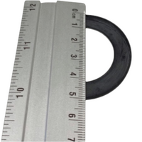 Zodiac Online Shop Z3001 zwarte neopreen pakking voor opbouwventiel met een diameter van 5 cm gemeten met een liniaal