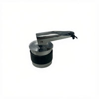 Zodiac Online Shop Z67087 RVS zelflozerstop van 34 mm met zwarte kunststof houder voor rubberboten