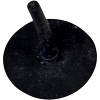 Zodiac Online Shop zwart rubberen membraan voor opbouwventiel met 21 mm diameter en 19 mm steeltje