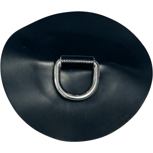 Z2331 - D-ring 25mm rund, sort NEOPREN Hypalon materiale