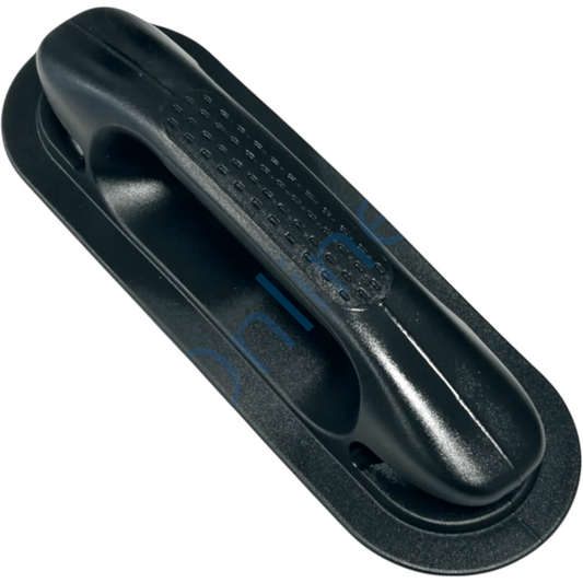 Zodiac Online Shop B086 zwarte Evolution PVC handgreep voor rubberboot of RIB met geïntegreerde lijngeleider