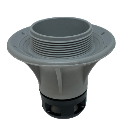 Z60217 ventielbehuizing - ouder type Zodiac ventiel grijs